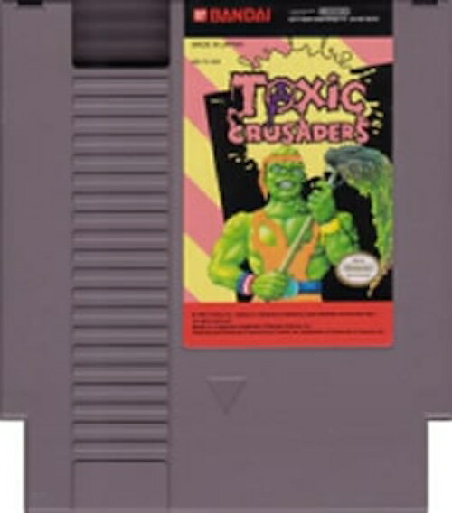 【中古】北米版 ファミコン NES Toxic Crusaders