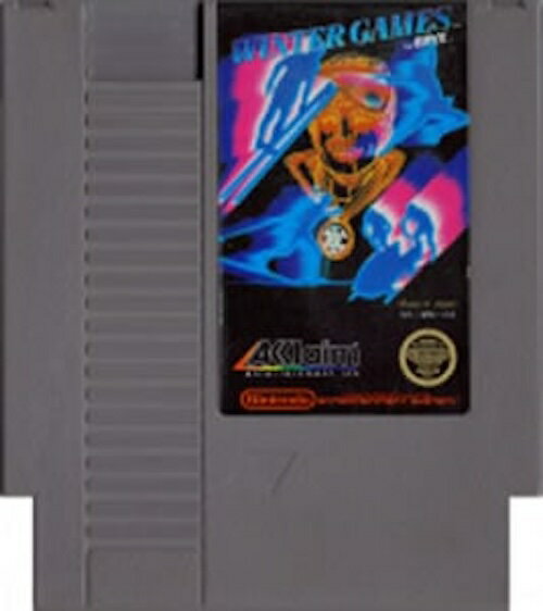【中古】北米版 ファミコン NES Winter Games ウィンターゲームズ