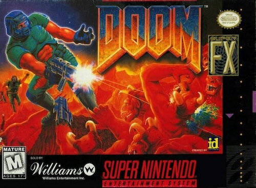【中古】北米版 スーパーファミコン SNES Doom ドゥーム