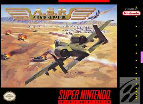 【中古】北米版 スーパーファミコン SNES Air Strike Patrol デザートファイター 砂の嵐作戦