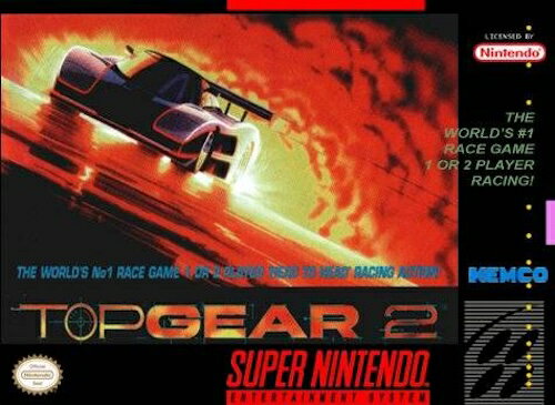 【中古】北米版 スーパーファミコン SNES Top Gear 2 トップ ギア 2