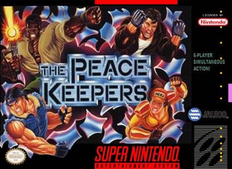 【中古】北米版 スーパーファミコン SNES Peace Keepers ラッシング ビート修羅