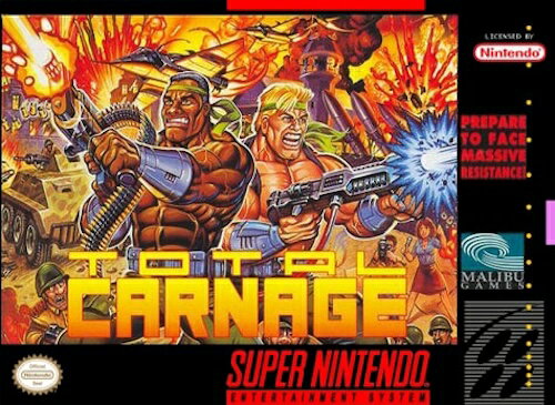 【中古】北米版 スーパーファミコン SNES Total Carnage トータル カーネージ 【中古】北米版 スーパーファミコン SNES Total Carnage トータル カーネージ