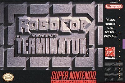 【中古】北米版 スーパーファミコン SNES Robocop vs Terminator ロボコップ VS ターミネーター