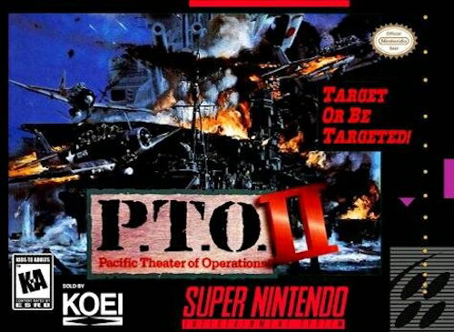 【中古】北米版 スーパーファミコン SNES P.T.O. 2 Pacfic Theater of Operations 提督の決断 2 【中古】北米版 スーパーファミコン SNES P.T.O. 2 Pacfic Theater of Operations 提督の決断 2