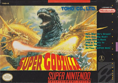 【中古】北米版 スーパーファミコン SNES Super Godzilla ゴジラ 【中古】北米版 スーパーファミコン SNES Super Godzilla ゴジラ
