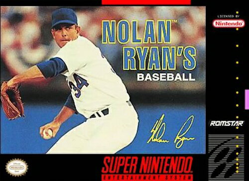 【中古】北米版 スーパーファミコン SNES Nolan Ryan's Baseballb スーパースタジアム セタ 【中古】北米版 スーパーファミコン SNES Nolan Ryan's Baseballb スーパースタジアム セタ
