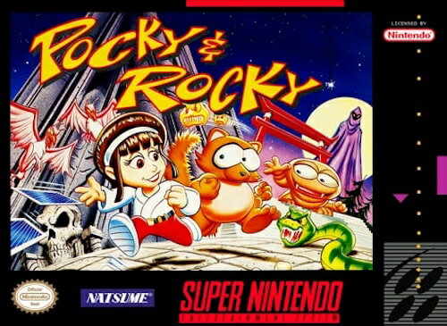 【中古】北米版 スーパーファミコン SNES Pocky and Rocky 奇々怪界 【中古】北米版 スーパーファミコン SNES Pocky and Rocky 奇々怪界