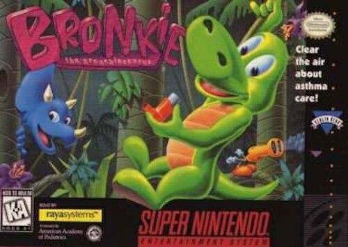 【中古】北米版 スーパーファミコン SNES Bronkie the Bronchiasaurus 【中古】北米版 スーパーファミコン SNES Bronkie the Bronchiasaurus