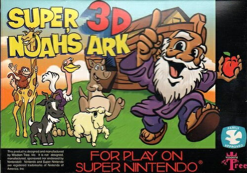【中古】北米版 スーパーファミコン SNES Super Noah's Ark 3-D