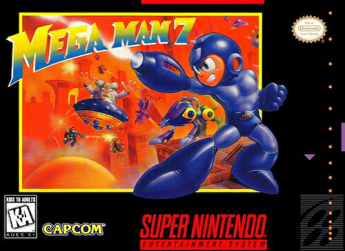【中古】北米版 スーパーファミコン SNES Mega Man 7 ロックマン7 宿命の対決!