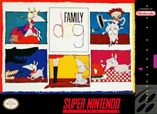 【中古】北米版 スーパーファミコン SNES Family Dog ファミリードッグ
