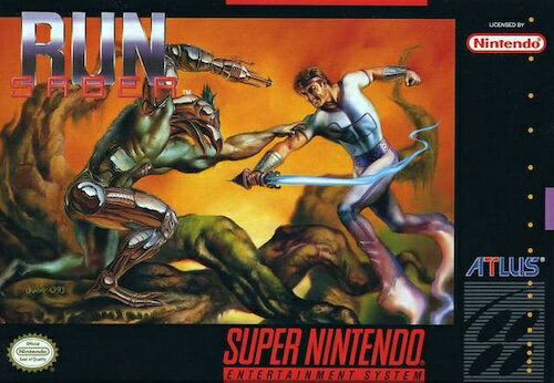 【中古】北米版 スーパーファミコン SNES Run Saber ランセイバー