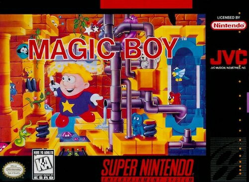 【中古】北米版 スーパーファミコン SNES Magic Boy マジックボーイ