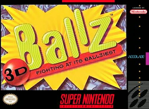 【中古】北米版 スーパーファミコン SNES Ballz 3次元格闘ボールズ 【中古】北米版 スーパーファミコン SNES Ballz 3次元格闘ボールズ