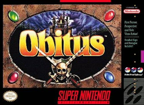 【中古】北米版 スーパーファミコン SNES Obitus オビダス 【中古】北米版 スーパーファミコン SNES Obitus オビダス
