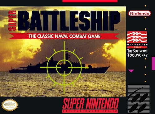 【中古】北米版 スーパーファミコン SNES Super Battleship スーパーバトルシップ