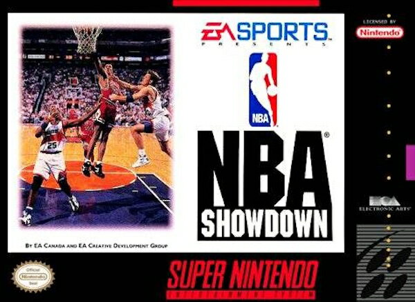 【中古】北米版 スーパーファミコン SNES NBA Showdown バスケットボール