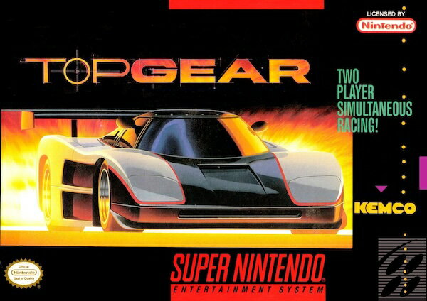 【中古】北米版 スーパーファミコン SNES Top Gear トップ ギア