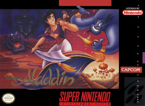 【中古】北米版 スーパーファミコン SNES Disney's Aladdin アラジン