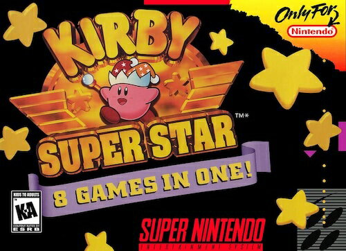 【中古】北米版 スーパーファミコン SNES Kirby Super Star 星のカービィ スーパーデラックス