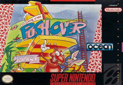 【中古】北米版 スーパーファミコン SNES Pushover プッシュ オーバー 【中古】北米版 スーパーファミコン SNES Pushover プッシュ オーバー