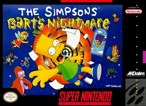 【中古】北米版 スーパーファミコン SNES Simpsons Bart's Nightmare ザ シンプソンズ バートの悪夢 【中古】北米版 スーパーファミコン SNES Simpsons Bart's Nightmare ザ シンプソンズ バートの悪夢
