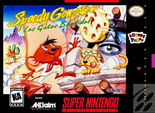 【中古】北米版 スーパーファミコン SNES Speedy Gonzales スピーディー ゴンザレス ロス ガトス バンディドス