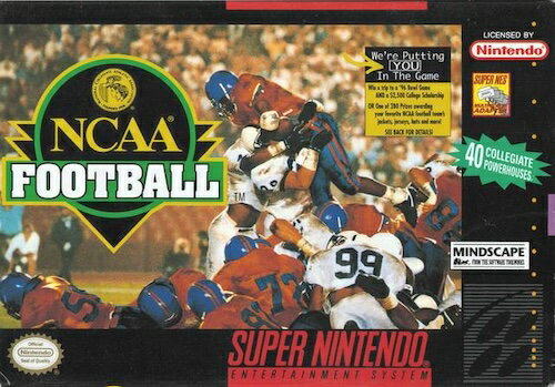 【中古】北米版 スーパーファミコン SNES NCAA Football フットボール アメフト 【中古】北米版 スーパーファミコン SNES NCAA Football フットボール アメフト