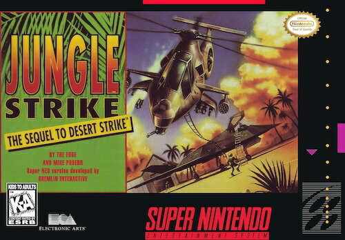 【中古】北米版 スーパーファミコン SNES Jungle Strike the Sequel to Desert Strike ジャングルストライク 【中古】北米版 スーパーファミコン SNES Jungle Strike the Sequel to Desert Strike ジャングルストライク