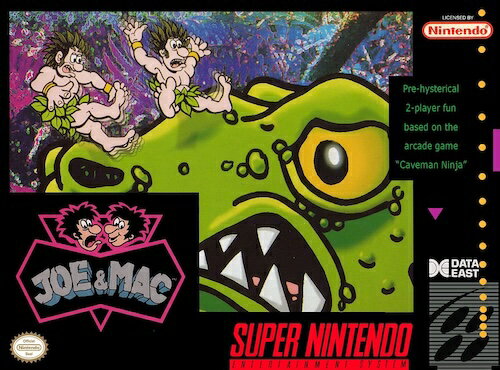 【中古】北米版 スーパーファミコン SNES Joe and Mac 戦え原始人 【中古】北米版 スーパーファミコン SNES Joe and Mac 戦え原始人