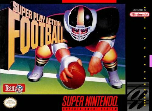 【中古】北米版 スーパーファミコン SNES Super Play Action Football スーパー プレイ アクション フットボール