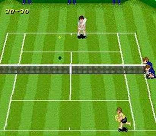【中古】北米版 スーパーファミコン SNES Super Tennis スーパーテニス