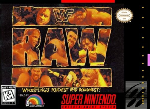 【中古】北米版 スーパーファミコン SNES WWF Raw プロレス 【中古】北米版 スーパーファミコン SNES WWF Raw プロレス