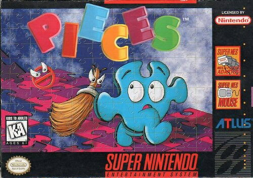 【中古】北米版 スーパーファミコン SNES Pieces ジグソーパ~ティ~