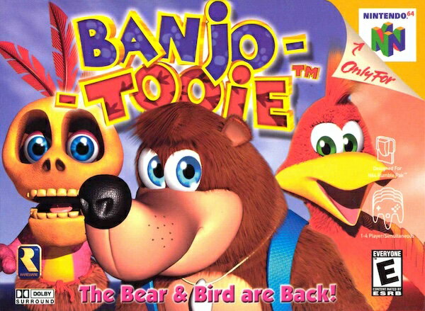 【中古】北米版 Banjo Tooie バンジョーとカズーイの大冒険 2 NINTENDO 64 N64