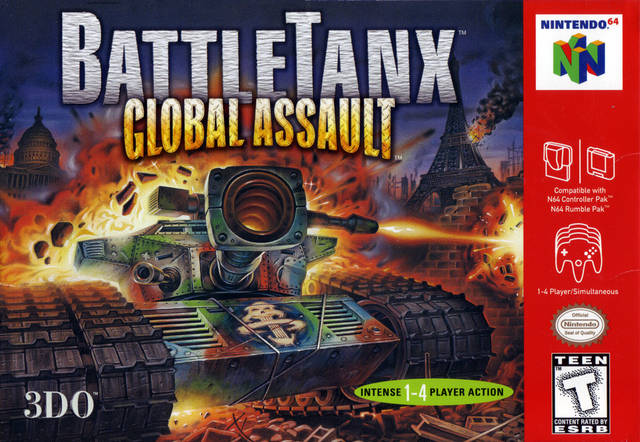 【中古】北米版 BattleTanx Global Assault NINTENDO 64 N64