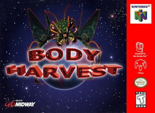 【中古】北米版 Body Harvest ボディ ハーベスト NINTENDO 64 N64