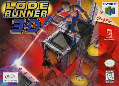 【中古】北米版 Lode Runner 3D ロードランナー 3D NINTENDO 64 N64 【中古】北米版 Lode Runner 3D ロードランナー 3D NINTENDO 64 N64