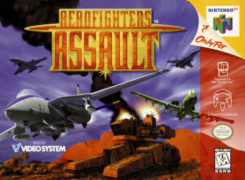 【中古】北米版 AeroFighters Assault ソニックウィングス アサルト NINTENDO 64 N64