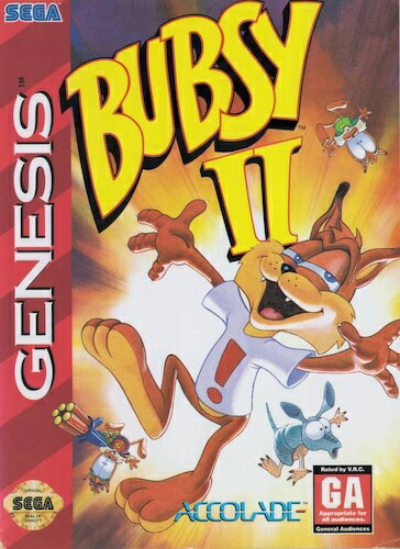 SFC やまねこバブジーの大冒険 BUBSY in Claws Encounters (箱説