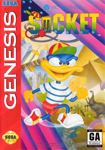 【中古】北米版 海外版 メガドライブ Socket タイムドミネーター セガ ジェネシス GENESIS