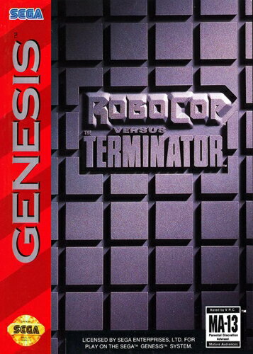 【中古】北米版 海外版 メガドライブ SEGA Robocop versus The Terminator ロボコップ VS ターミネーター セガ ジェネシス GENESIS