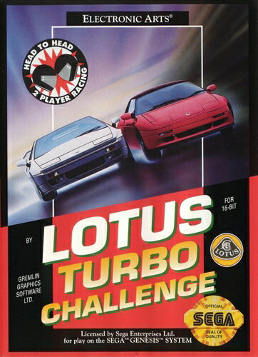 【中古】北米版 海外版 メガドライブ SEGA Lotus Turbo Challenge ロータス ターボ チャレンジ セガ ジェネシス GENESIS