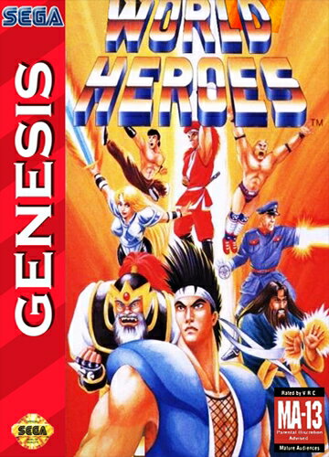 【中古】北米版 海外版 メガドライブ World Heroes ワールドヒーローズ セガ ジェネシス GENESIS 【中古】北米版 海外版 メガドライブ World Heroes ワールドヒーローズ セガ ジェネシス GENESIS