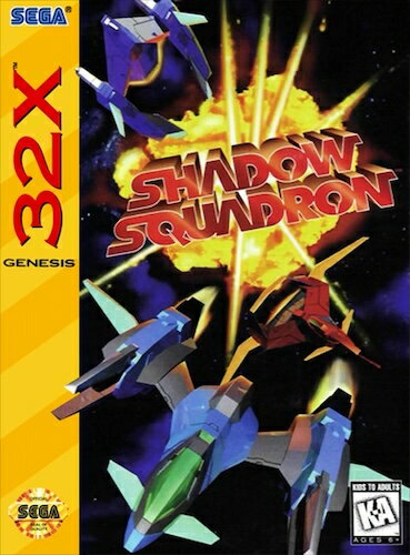 【中古】北米版 海外版 メガドライブ SEGA 32X Shadow Squadron シャドー スコードロン スーパー32X セガ ジェネシス GENESIS