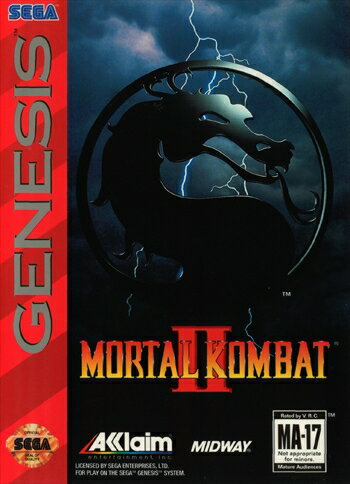【中古】北米版 海外版 メガドライブ SEGA Mortal Kombat II GENESIS モータルコンバット2 セガ ジェネシス
