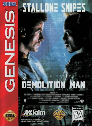 【中古】北米版 海外版 メガドライブ SEGA Demolition Man デモリションマン セガ ジェネシス GENESIS