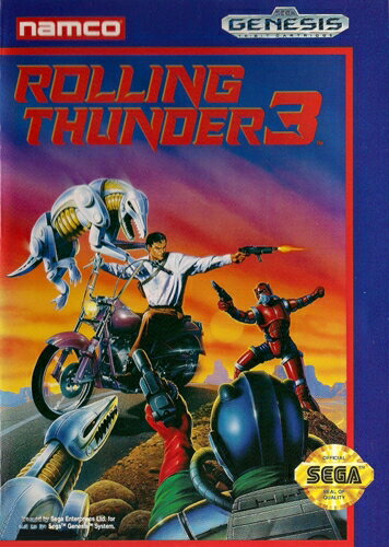 【中古】北米版 海外版 メガドライブ SEGA Rolling Thunder 3 ローリングサンダー3 セガ ジェネシス GENESIS