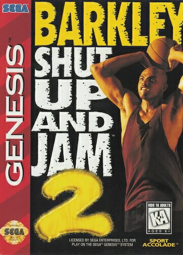 【中古】北米版 海外版 メガドライブ SEGA Barkley Shut Up And Jam 2 バークレー バスケットボール セガ ジェネシス GENESIS